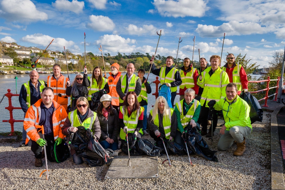 Truro and Newham Businesses Clean Up the City’s Streets
