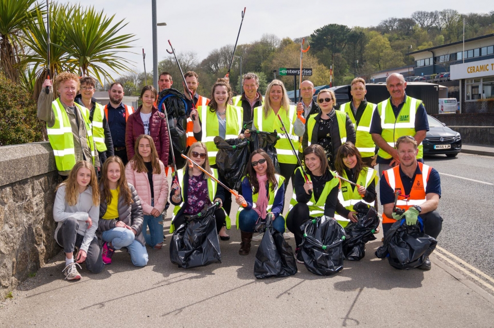 City Clean-up involved over 130 community and business representatives