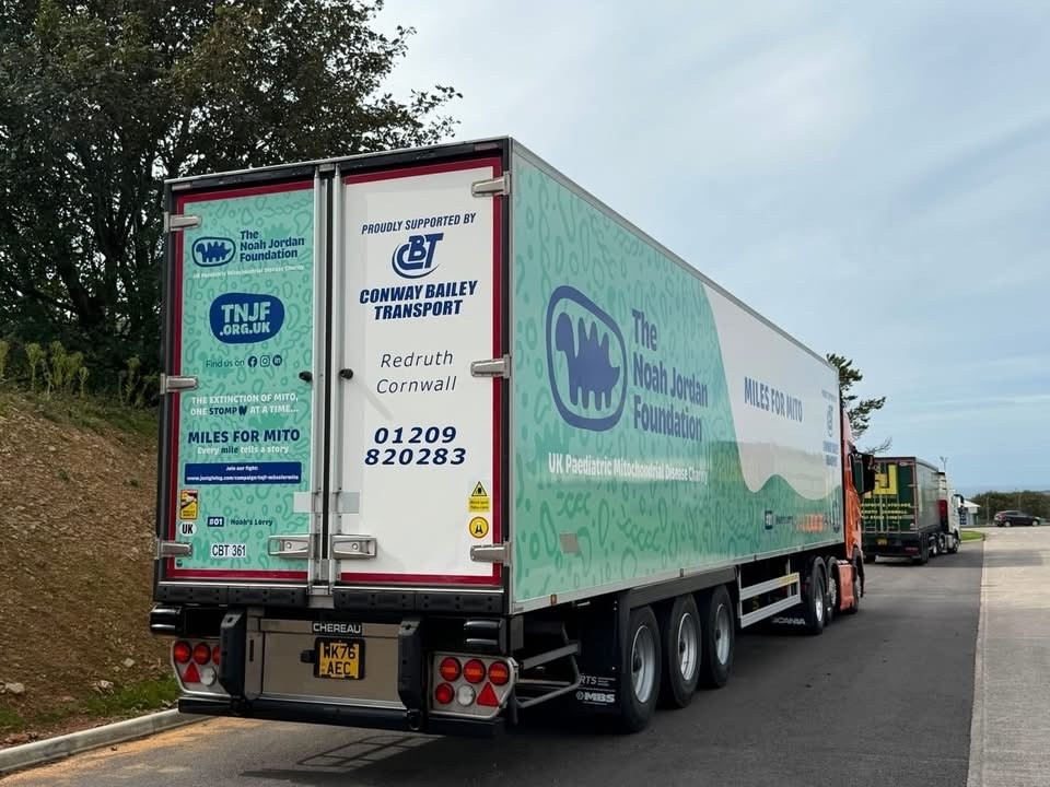 Cornish Transport Company Takes Noah’s Legacy on the Road with ‘Miles for Mito’